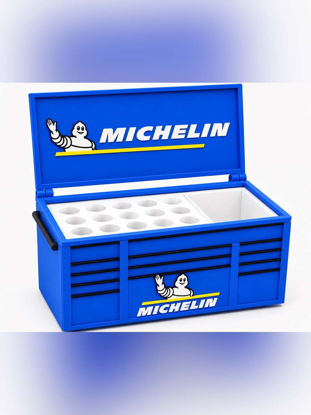 Michelin Mini Toolbox Pen And Trinket Holder Desk Top Organizer